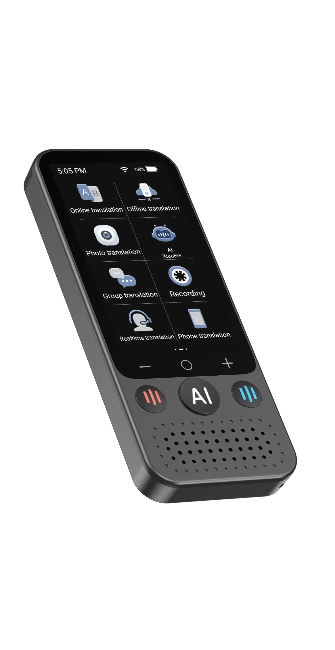 Language Voice Translator Device Real Time 2-Way Translations Supporting 136 Languages for Travelling Learning Shopping