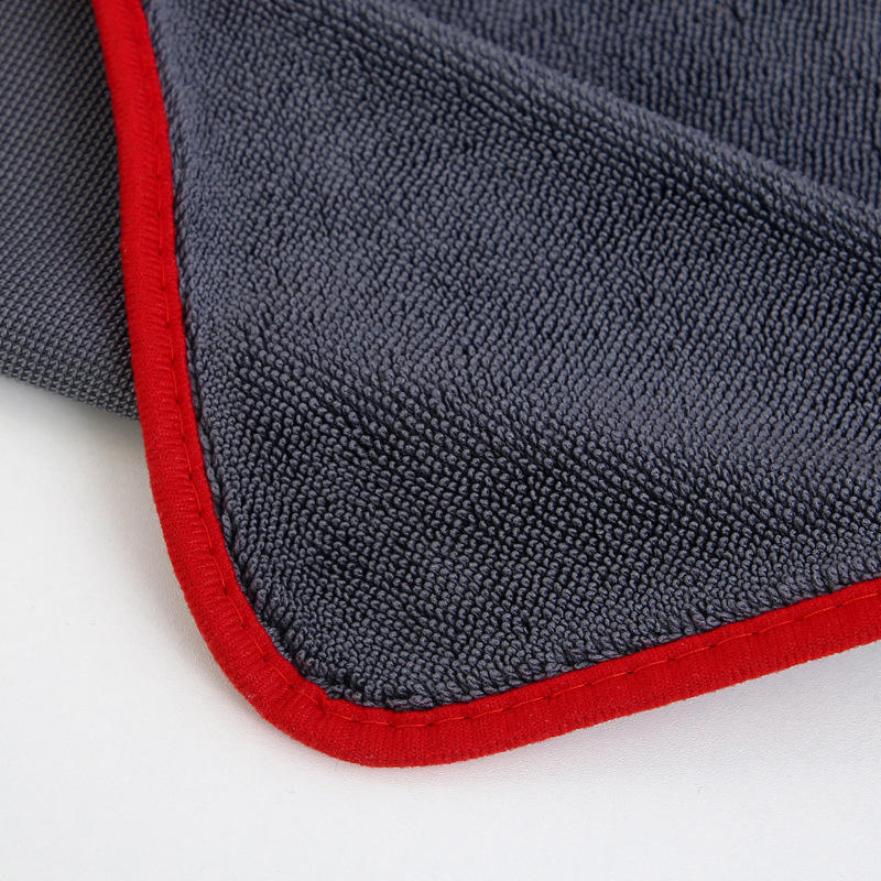 Double Layer Microfiber Towels for Car Wash Auto Detailing Drying Towel