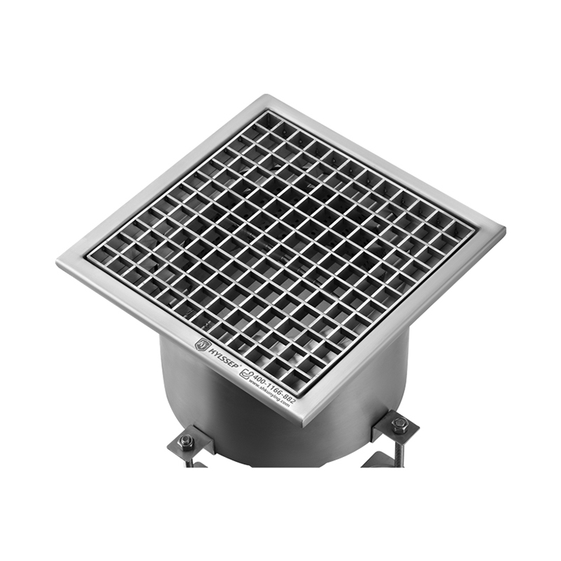 Hygienic Stainless Steel Floor Trap Drain with FDA/CE Approval From Kylssep for Beverage Industry
