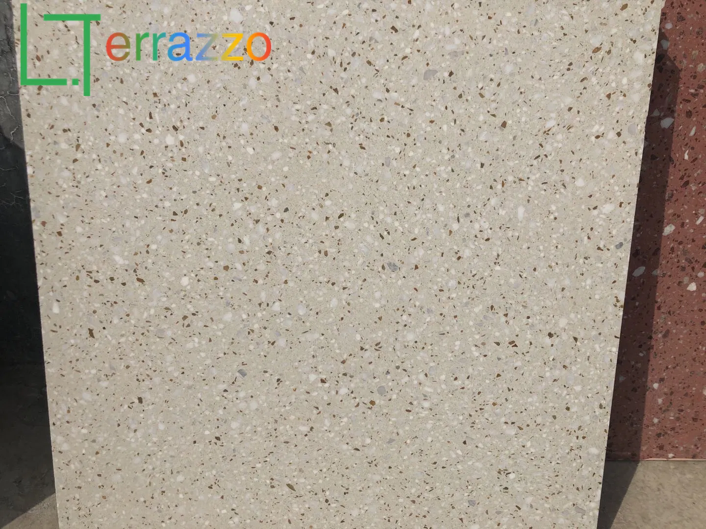 High-Quality Gery Color Terrazzo Tiles/Pavers