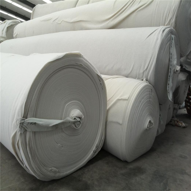 Customized 500GSM Polyester Long Fiber White Non-Woven Fabric of Geotextile