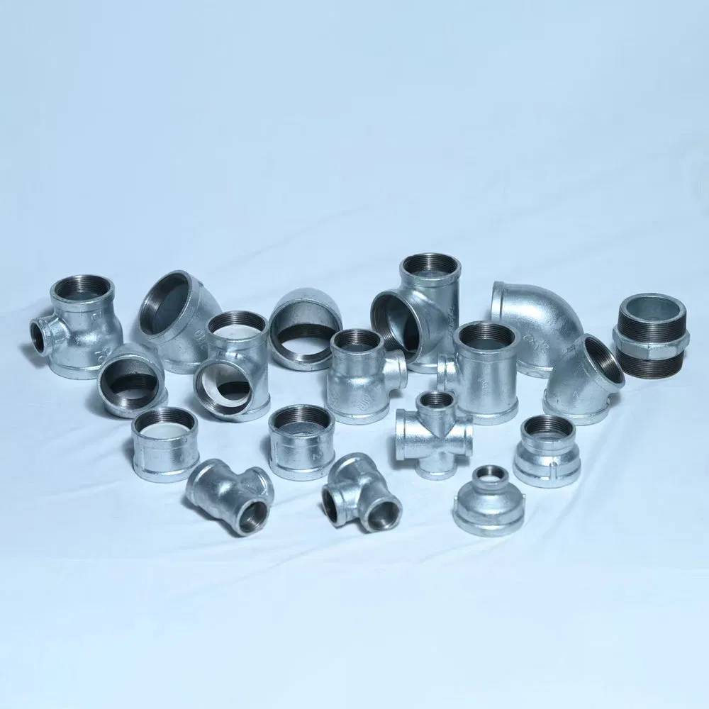 Professional Threaded Malleable Iron 90 Degree Elbow Joint for Commercial Fire Sprinkler Networks