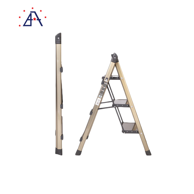 Household 4 Steps Foldable Ladder Insulation Ladders Aluminum Ladder