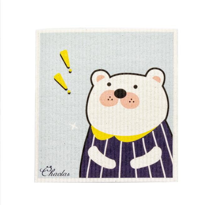 Eco-Friendly and Reusable Swedish Dishcloth for Kitchen and Household Use