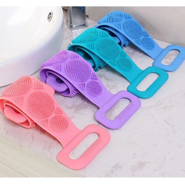 Hot Selling Silicon Bath Body Brush Back Scrubber Shower Scrubber