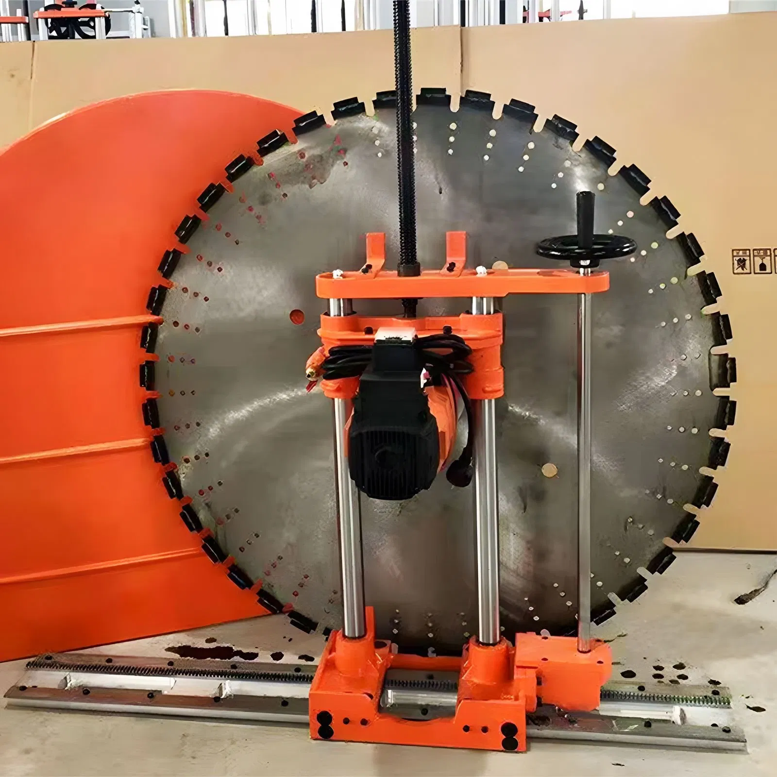Small Size 500mm Circular Saw Blade for Dry Cutting Stone Hydraulic Cutting Concrete