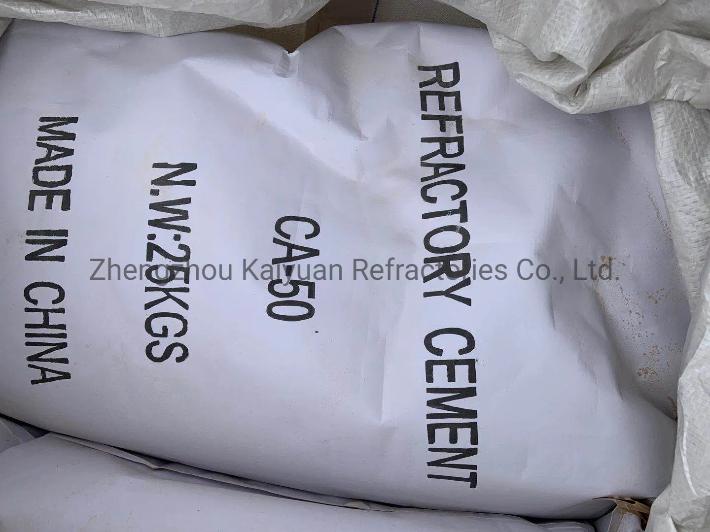 Огнеупорный цемент Al2O3 50% высокоглиноземистый