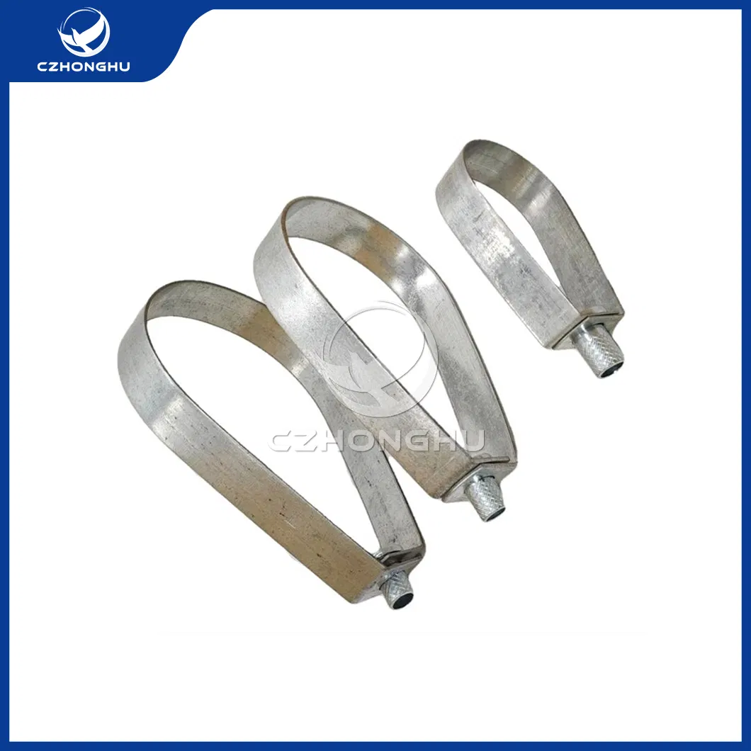 Czhonghu PE Pipe Support China Manufacturers Highly Durable Steel Heavy Duty Adjustable Swivel Loop Hanger
