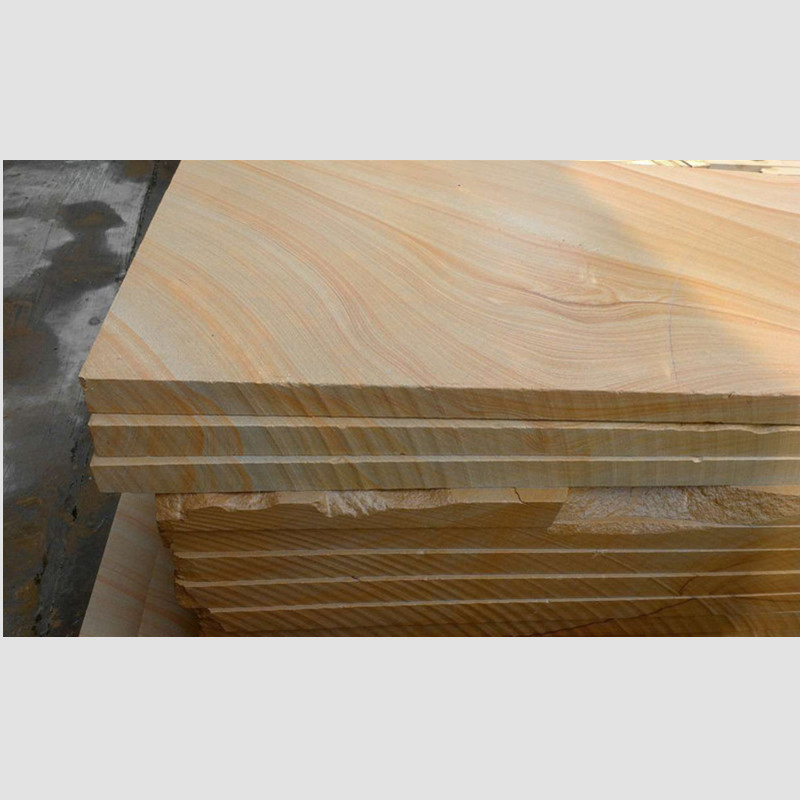 Natural Beige/White/Gold/Yellow Wooden Sandstone for Column/Decoration/Floor/Wall Outdoor Tiles