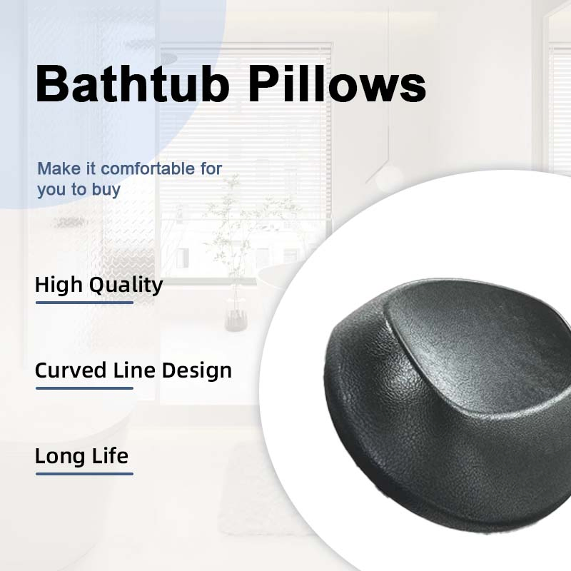 Good Price Suction Cup Pillow PU Bathtub Pillow