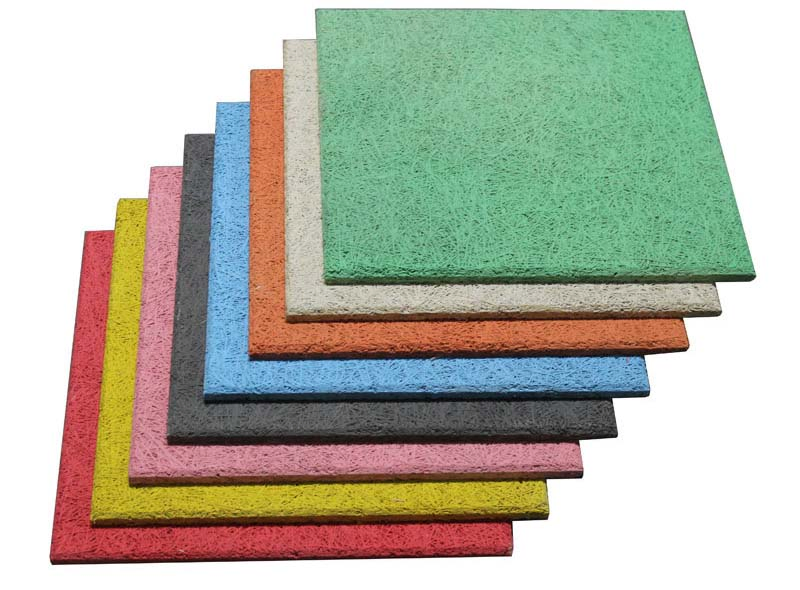 AG. Acoustic Thickness 20mm Wood Wool Acoustic Wall Ceiling Sound Absorption Panel for Studio