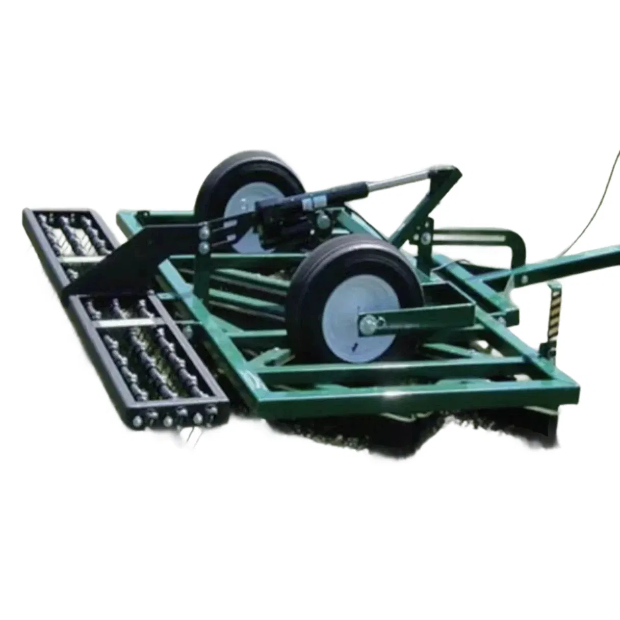 Heavy-Duty 3-Point Hitch Turf Brush for Golf Course Cleaning