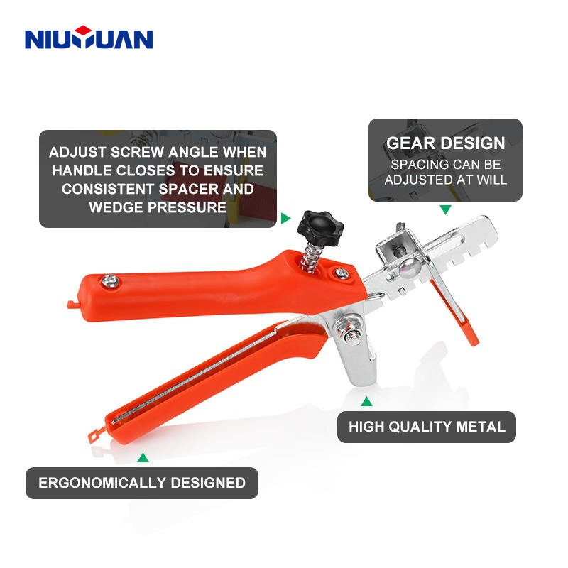 Wholesale Red Color Leveling System Tile Leveling Tools Tile Spacer 1.5mm Tile Clips