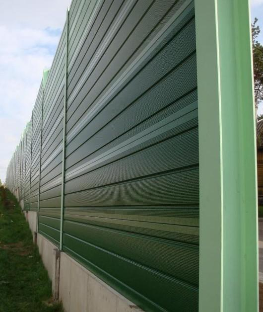 2 M High Bridge Soundproof Fence Noise Barricade Sound Barrier for Residentia