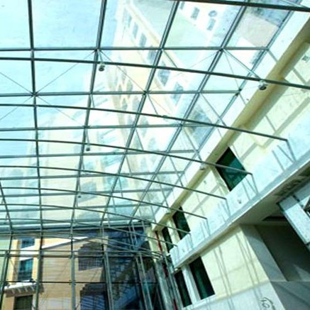 Building Glass Bottom Price Deep Acid Etched Glass