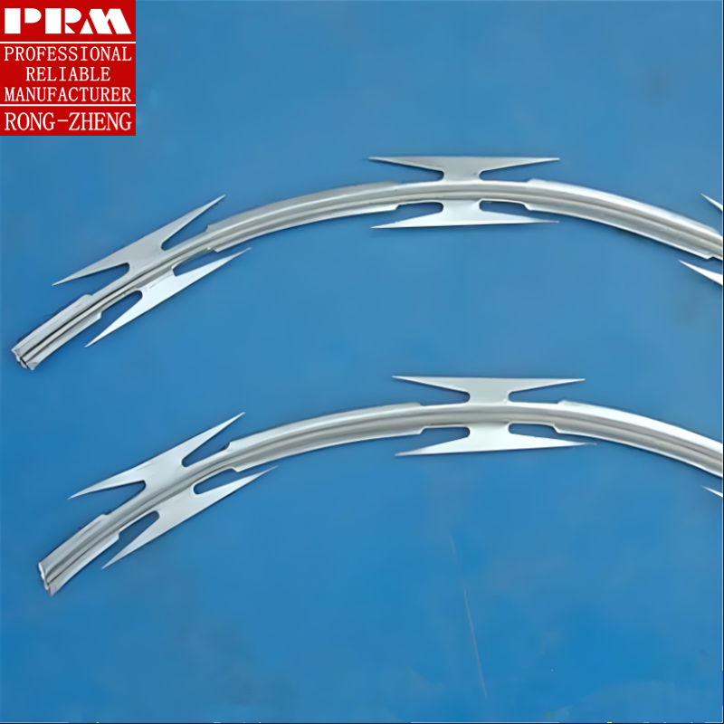 Hot Dipped Galvanized Diamond Razor Barbed Wire Security Mesh Barbed Wire Mesh