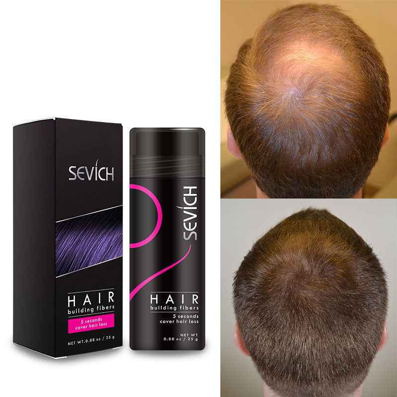 Thickening Keratin Hair Building Fibers Fibre Spray Powder for Thinning Hair