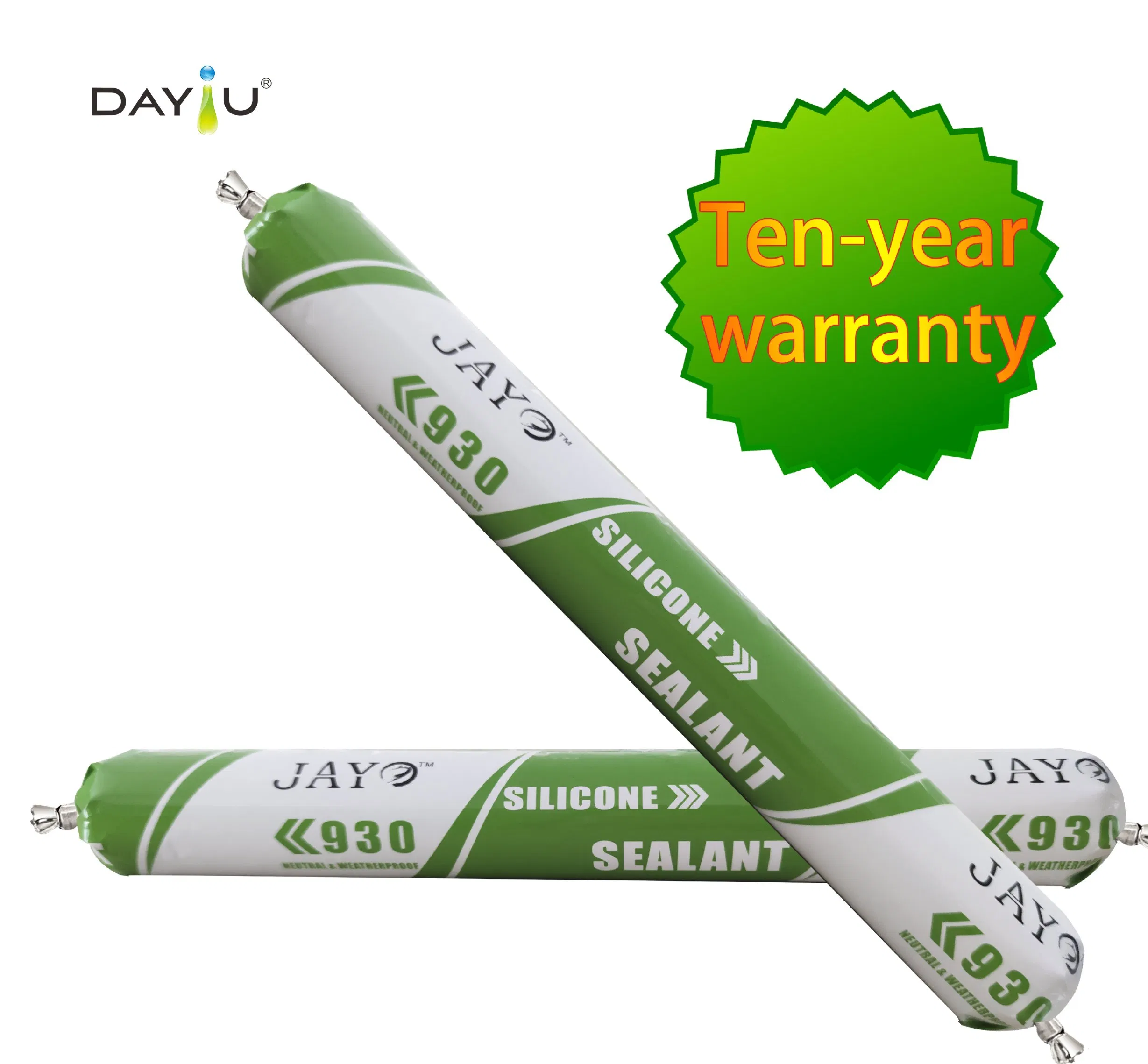 590ml Sausage Curtain Wall Glass Construction Material Structural Neutral Sealant Silicone