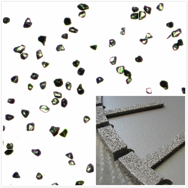Industrial Synthetic Diamond Micron Powder for Electroplated Tools