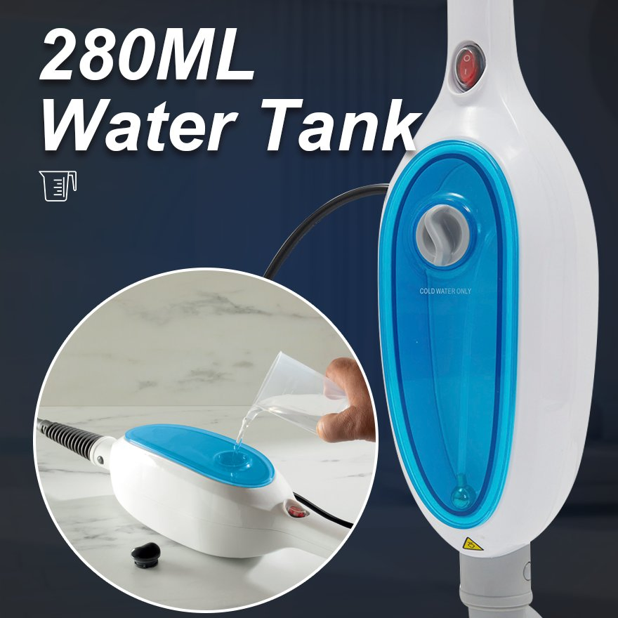 1300W High Pressure Corded Steam Vacuum Cleaner Carpet and Sofa Steam Cleaner Handheld Steam Mop Cleaners
