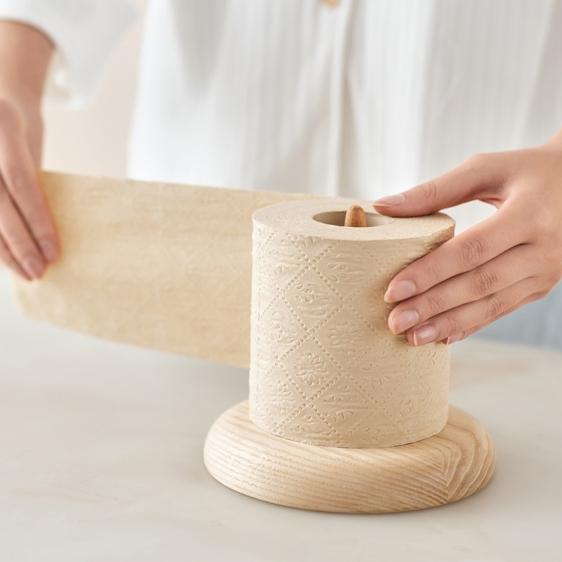 Custom Premier Good Quality 1/2/3/4 Ply 100% Bamboo Luxury Tissue Embossing Jumbo Rool Scented Bathroom Toilet Paper