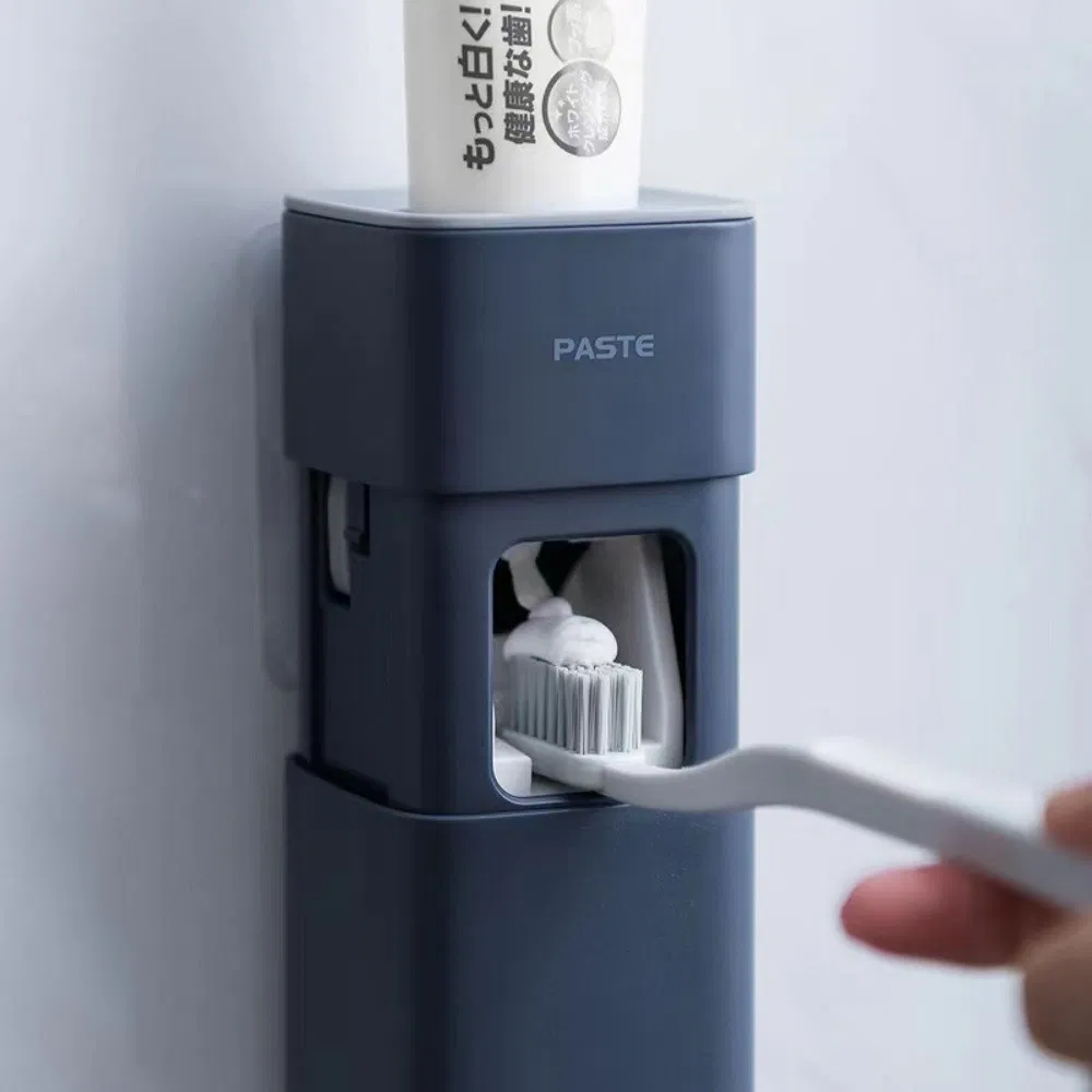 Automatic Wall Mount Toothpaste Dispenser Toothpaste Squeezing Device Bathroom Accessories Bl14592