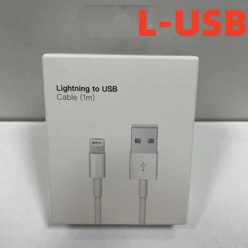 (USBC 20W EU UK US adapter) Type C Computer and Phone Charging Cable Fast Charging Data Cable 5A 100W White USB Type-C Cable 3A USB C to Lightning Cable 2