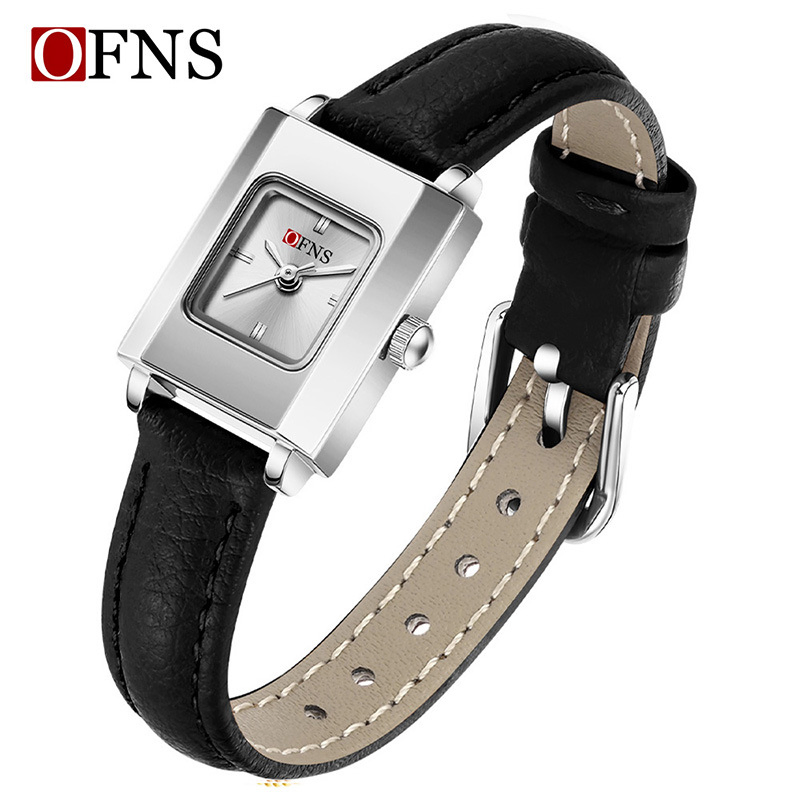 Luxury Small Square Ladies Quartz Watch Waterproof Elegant Business Casual Women's Timepiece
