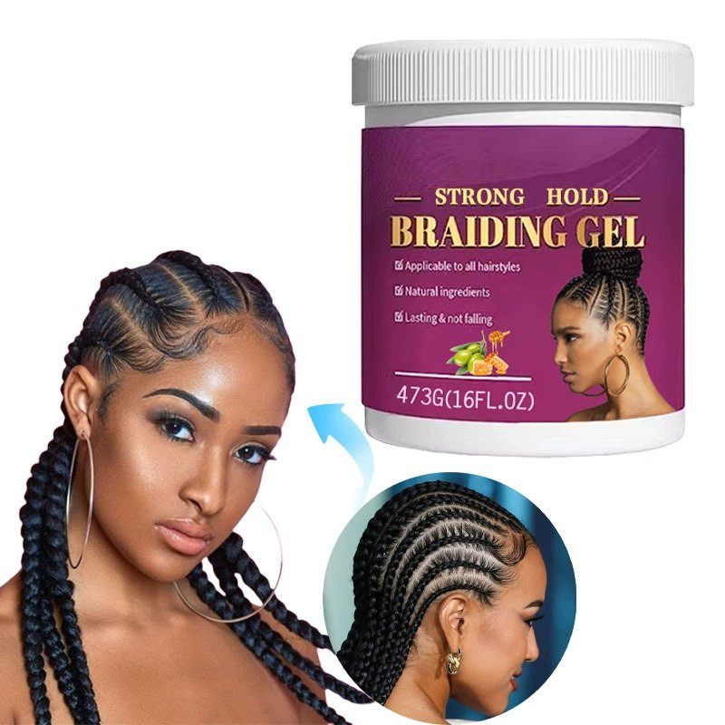 Braid Gel Hair Braid Gel Moisturizing Styling and Frizzy Dreadlocks Wax