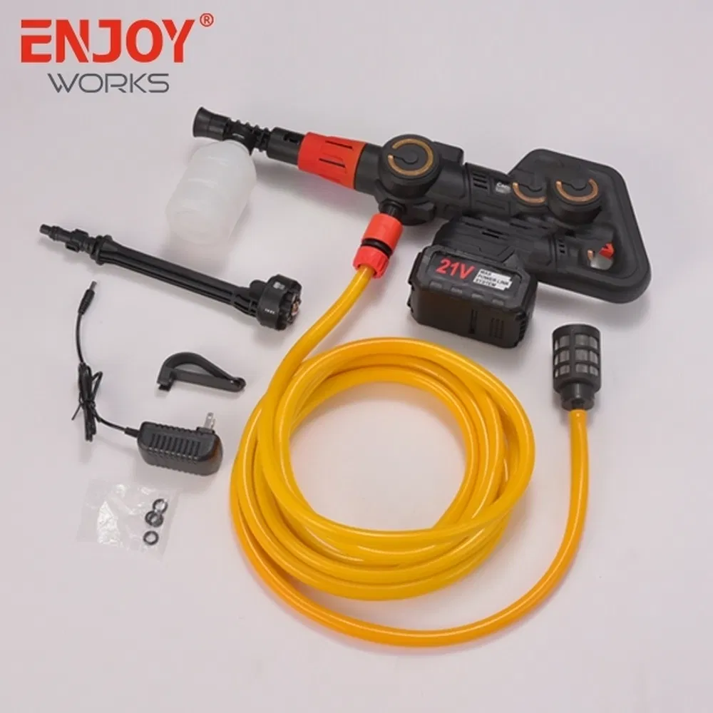 Efficient Handheld Cordless Water Pressure Car Machine Washer for Complete Auto Maintenance