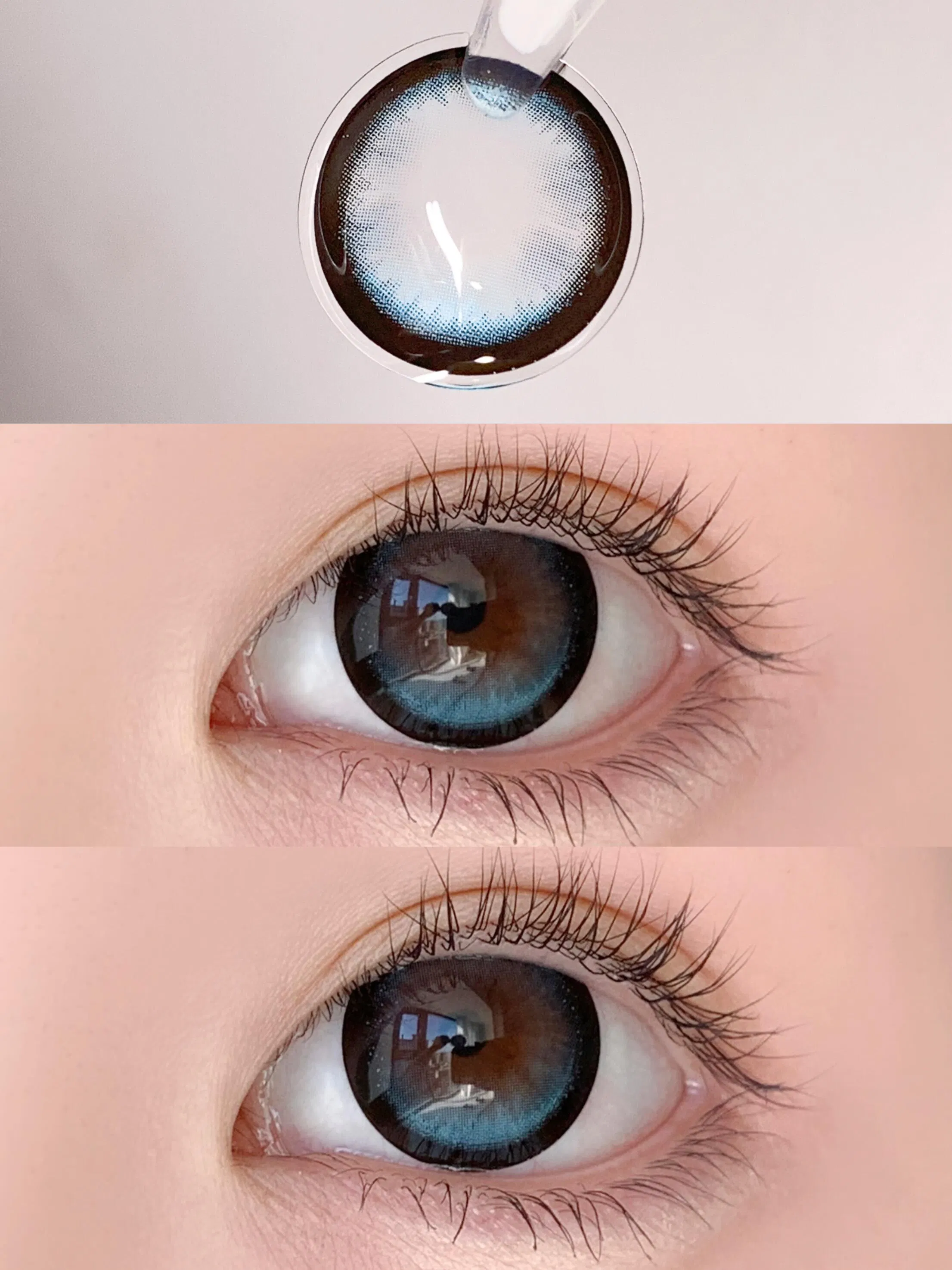 Single Piece Hema Contact Lens Packaged in PP Blister