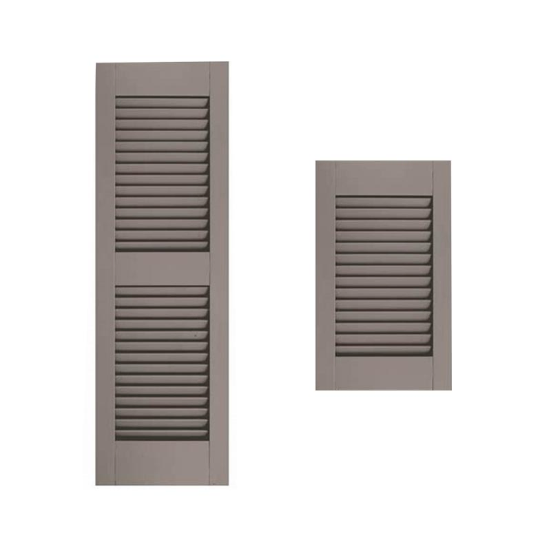 Hot Sale Horizontal Opening Easy to Open Full Height PVC Louver
