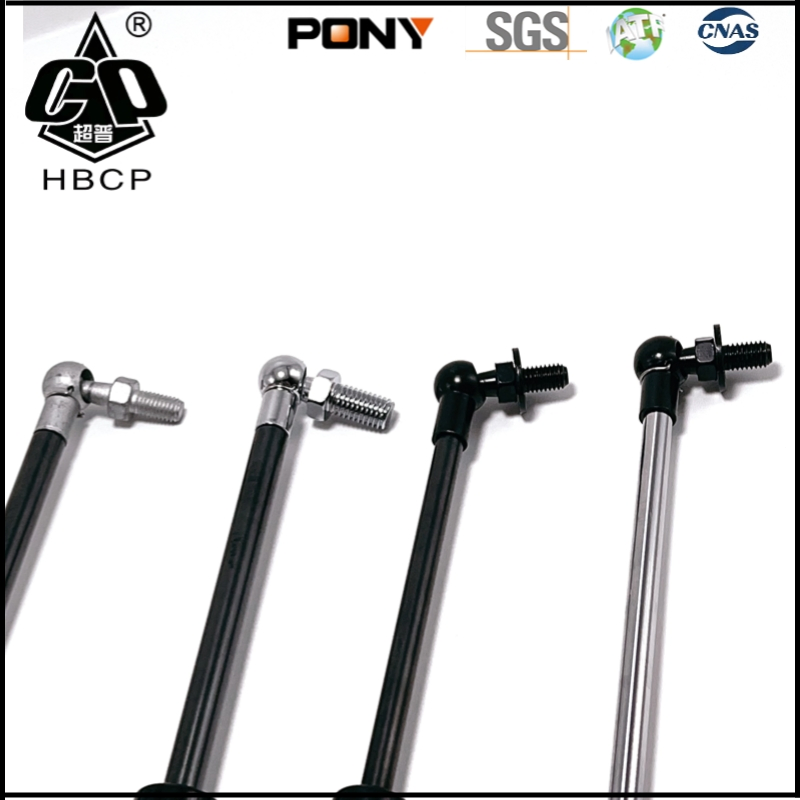 Standard Hood Trunk Gas Spring for Liftgate/Bonnet/Canopy/Window with Steel&Nylon Plastic Connector