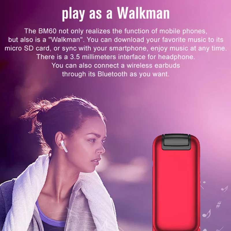 Мини-телефон L8star BM60 с голосовым чейнджером, 1.14 дюйма