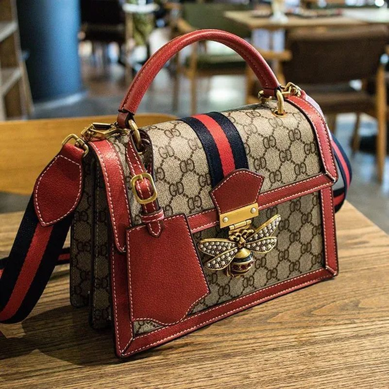 Leather Handbag Cross Body Messenger Bag Fashion Shoulder Bag Tg004_2