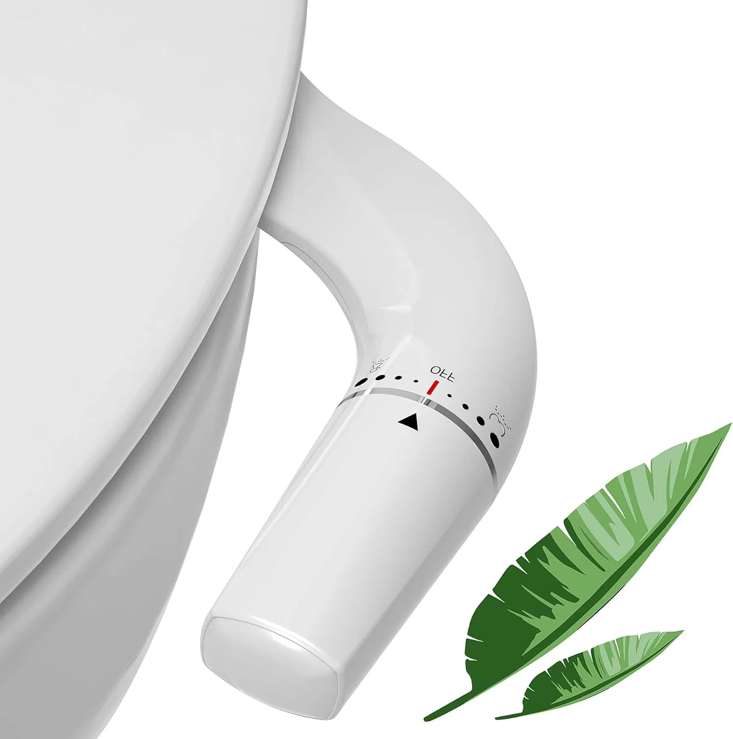 Easy Installation Ceramic White Smart Toilet Lid Finish Suitable for Women's Cleaning