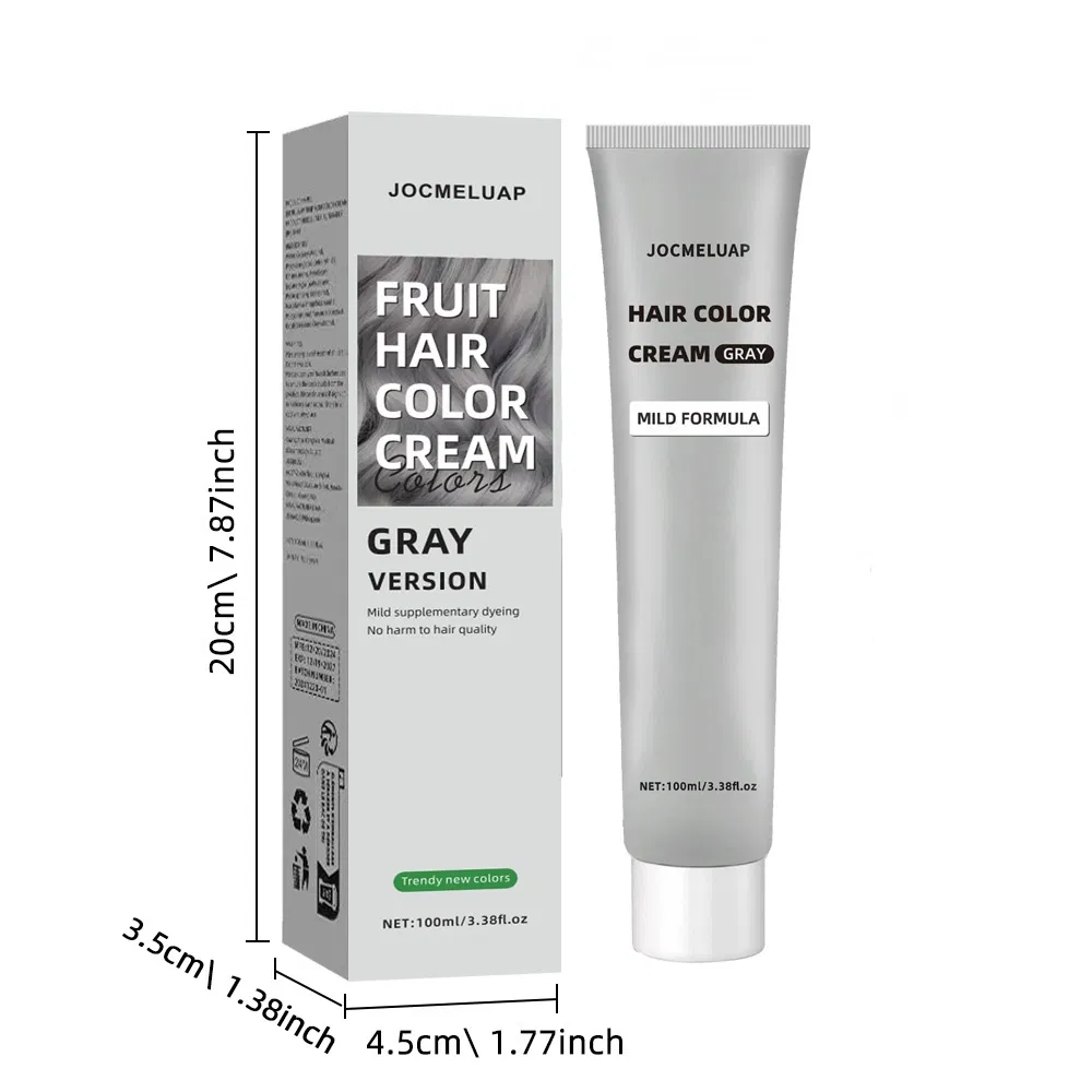 Best Quality Free Sample Hair Dye for Women Long-Lasting Hair Color Easy to Color 100ml Hair Color Cream