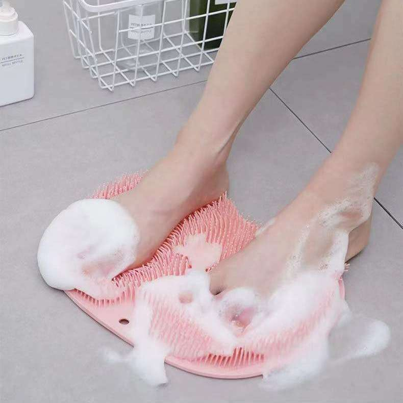 Non Slip Bath Remove Dead Skin Lazy People Silicone Shower Foot Scrubber