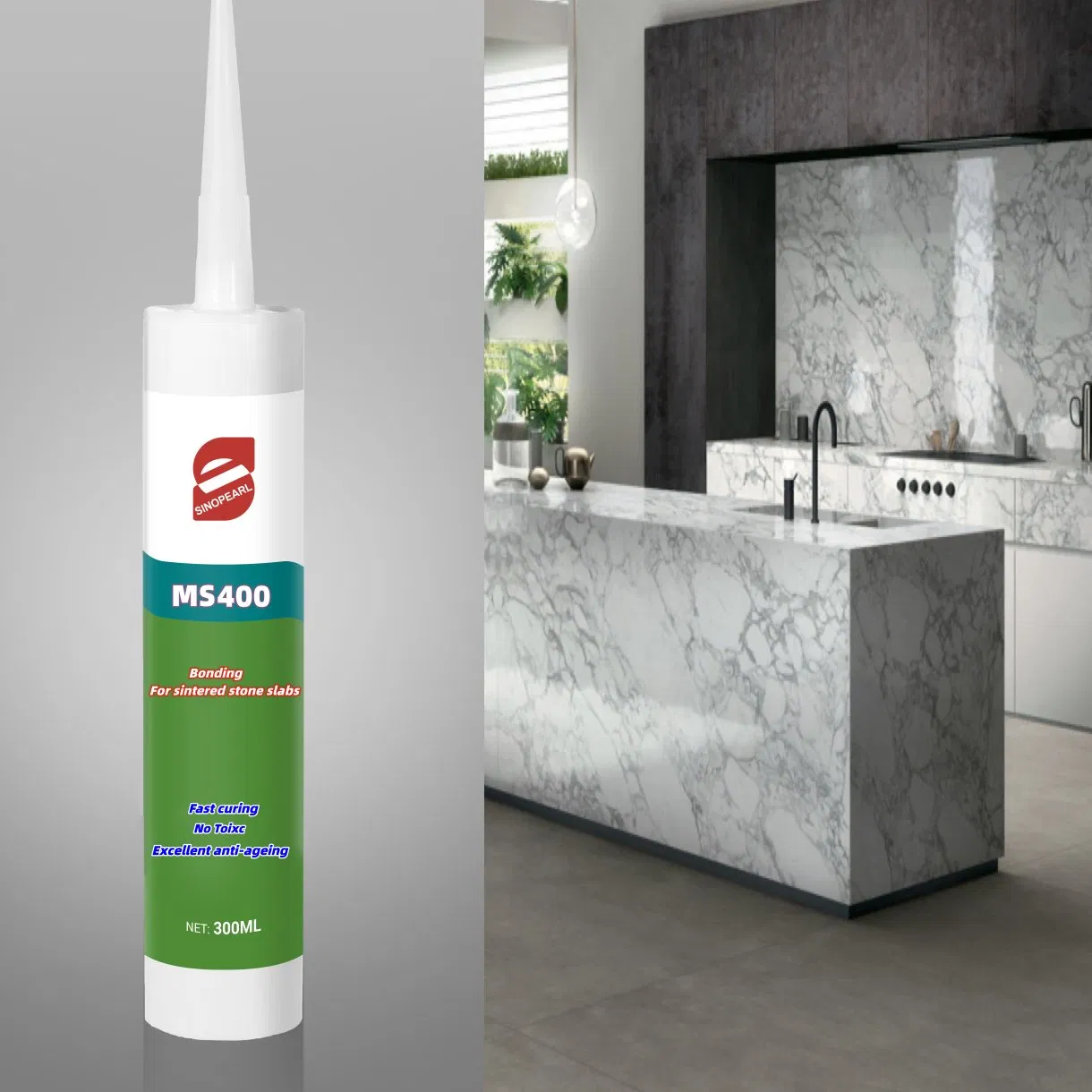 Slate Glue for Sintered Stone Slabs Anti-Aging Easy to Use Made in China
