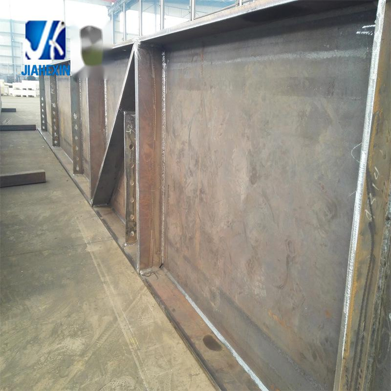 Strengthening Steel Beams by Welding Steel Stiffened Plates Structural Steel Welding Beam with Plate to Bridge
