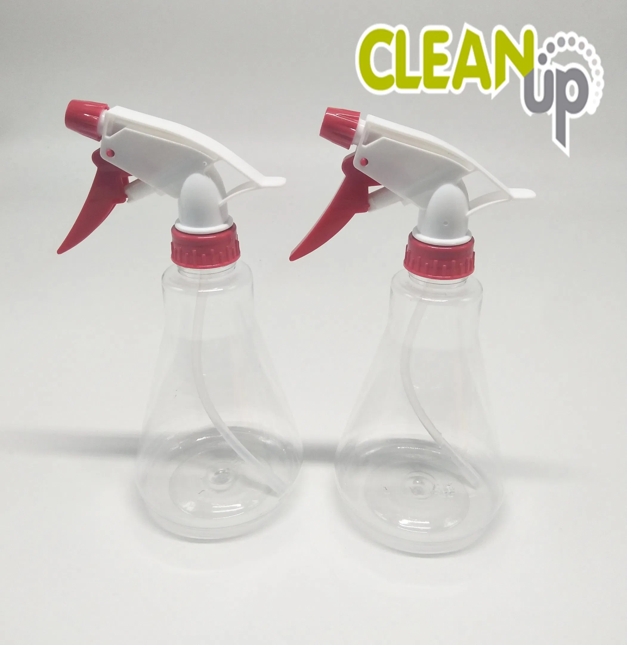 Clear Pet Bottle for Disinfectant with Trigger Sprayer