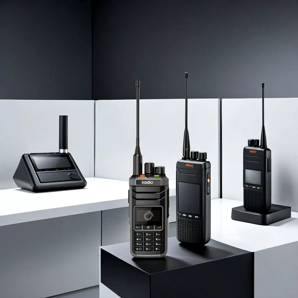 Powerful Iradio Two-Way Radio with Definable Startup Greetings