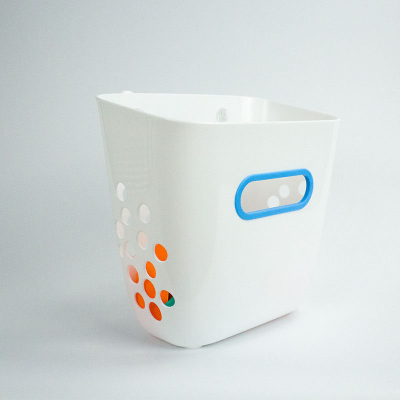 Amazon Hot Selling Hanging Bath Toy Storage Basket with Quick Drying