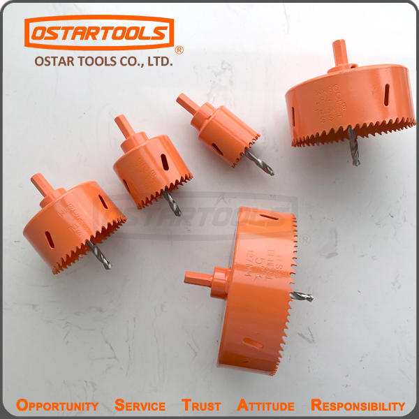51mm Individual HSS Bi-Metal Hole Saws Built-in Arbor