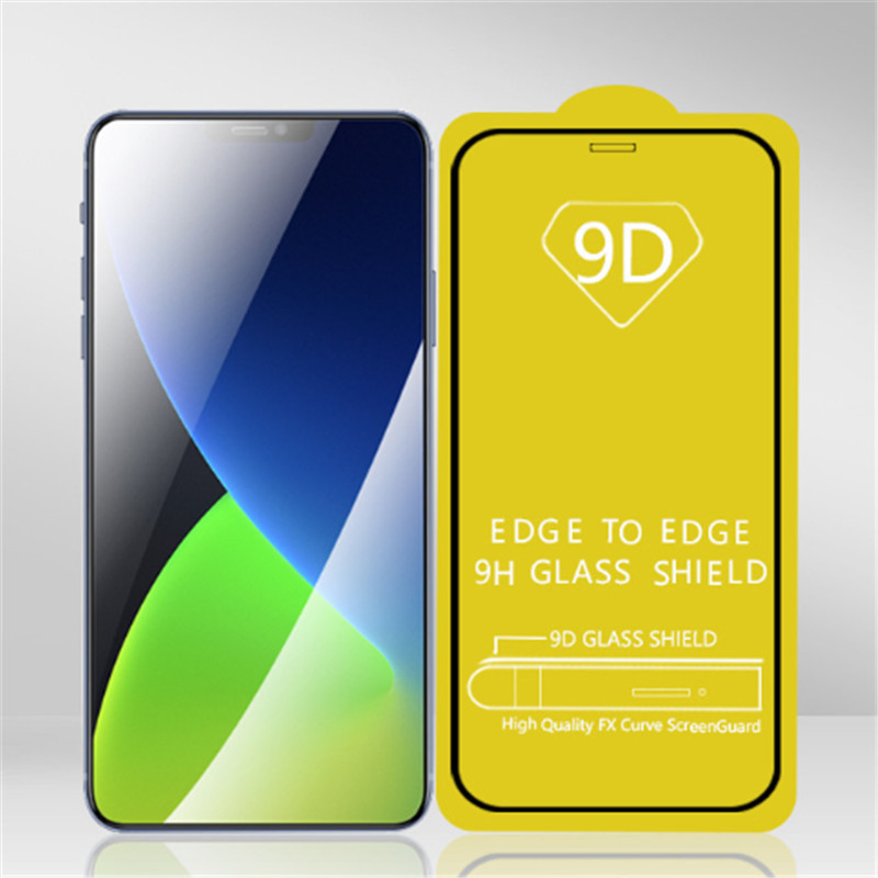 Защитное стекло 9D 9H для iPhone 14/15 Plus PRO Max