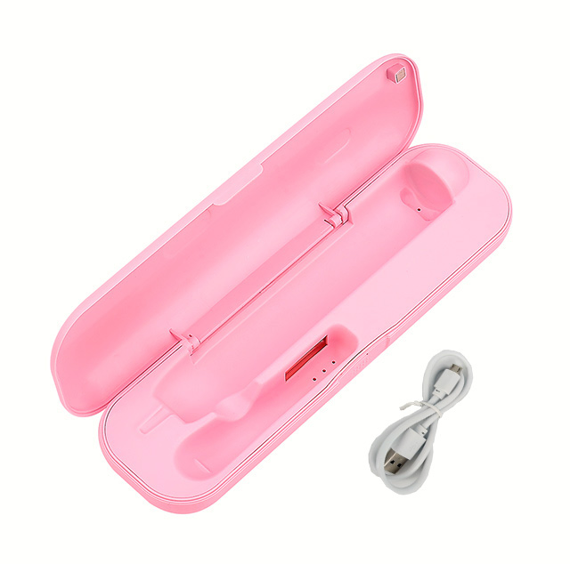 New Year Gift Fashion Creative Case Gift UV Toothbrush Case B15 Travel Case 3 in 1 Rechargeable