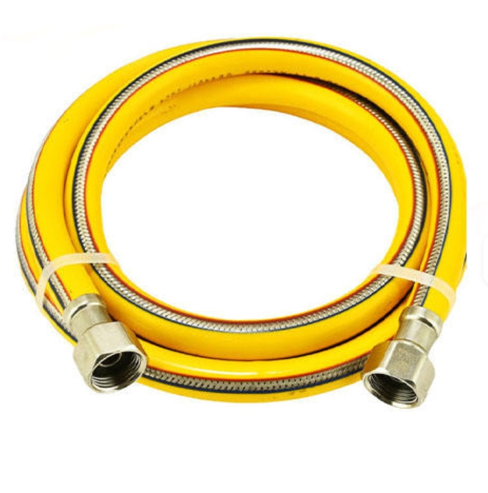 Customize High-Pressure 100FT 12 Csst Flexible Propane Natural Gas Line Corrugated PVC Corrugated Gas Hose PE Gas Pipe