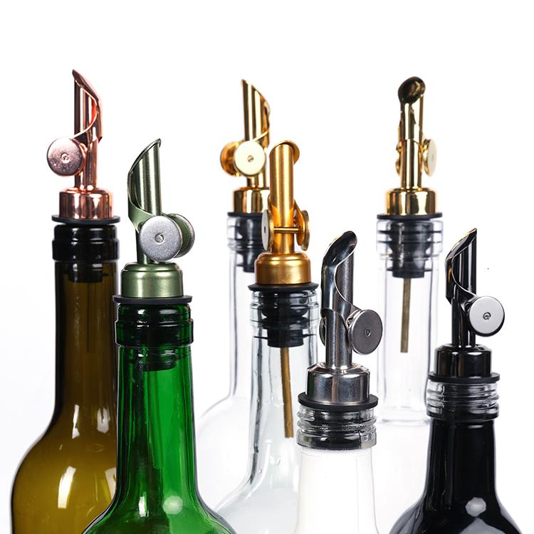 Premium Stainless Steel Olive Oil and Vinegar Pourer