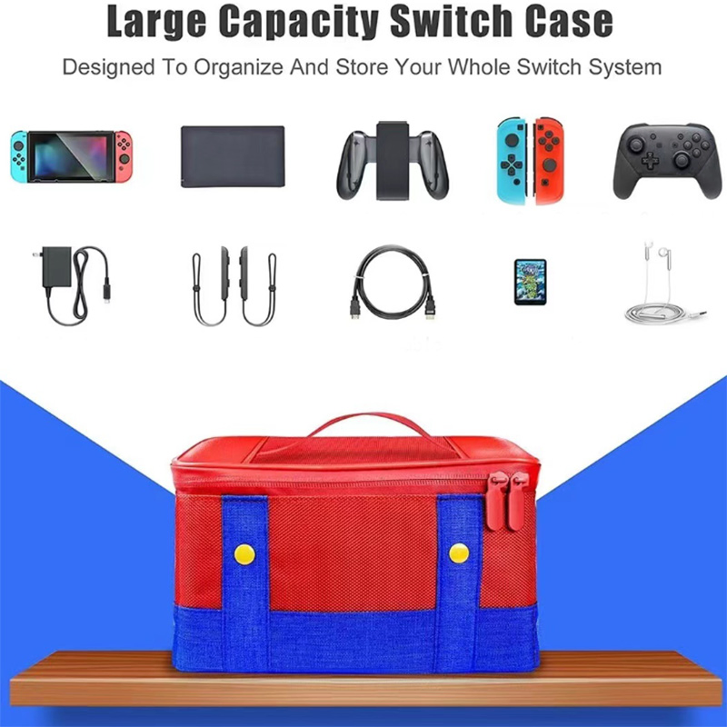 Чехол-сумка для Nintendo Switch с большим отделением