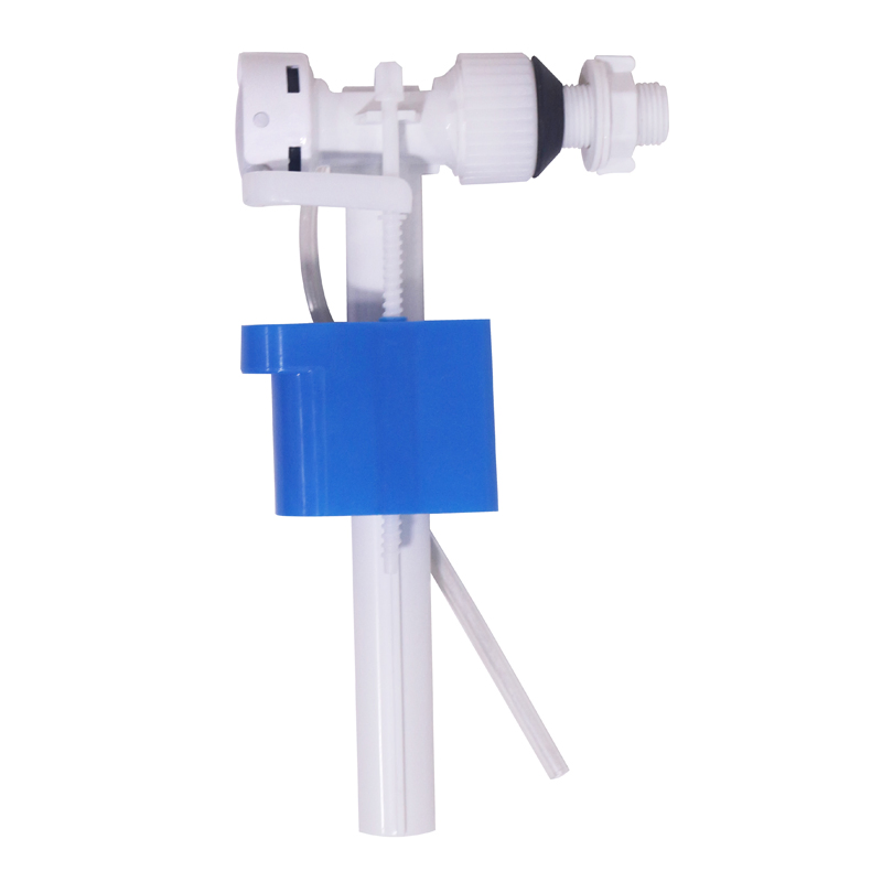 Direct Factory Cheap 3/8'' or 1/2'' Adjustable Side Entry Fill Valve Toilet Fittings Plastic Inlet Valve with Brass Thread